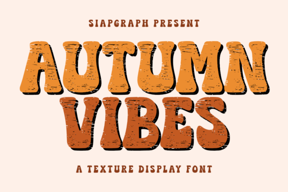 Autumn Vibes: The Retro Display Font for Makers