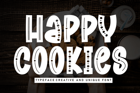 Boost Campaign Impact with Happy Cookies Display Font
