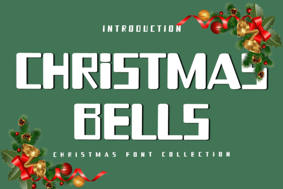 Christmas Bells: A Modern Display Font for Elegant Branding