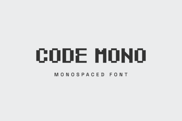 Code Mono: The Pixel Font for Sharp Tech Campaigns