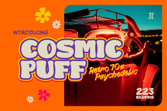 Cosmic Puff: A Retro Display Font for Makers