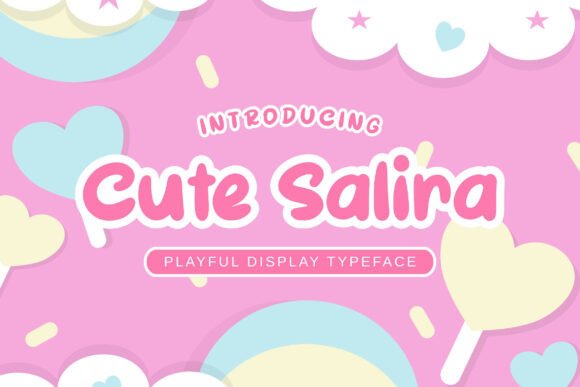 Cute Salira: A Sweet Display Font for Makers