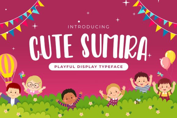 Cute Sumira: A Whimsical Display Font for Crafters