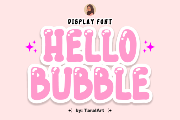 Hello Bubble: A Radiant Display Font for Editorial Impact