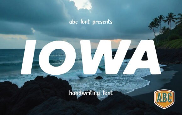 Iowa: A Timeless Handwritten Font for Editorial Design