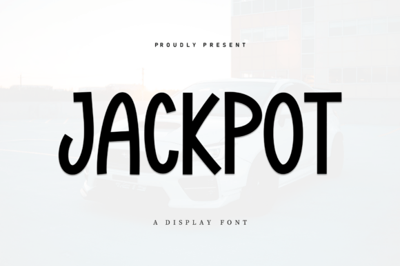 Jackpot: The Casual Display Font for Modern Campaigns