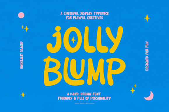 Jolly Blump: The Cheerful Display Font for Scroll-Stopping Content
