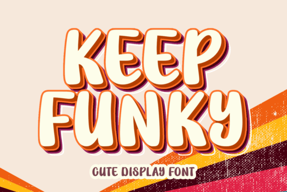 Keep Funky Font: Bold Type for Trendy Crafts