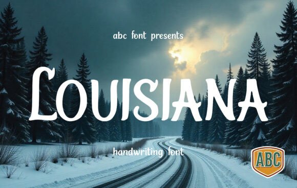 Launch Campaigns with Louisiana: A Timeless Handwritten Font