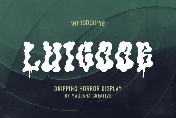 Luicoob Typeface: Bold Horror Style for Branding