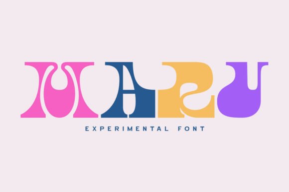 Maru: A Unique Display Font for Creative Branding