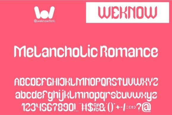 Melancholic Romance: A Sophisticated Hybrid Font for Branding