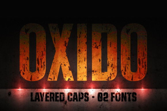 Oxido: A Rustic Display Font for Handmade Brands