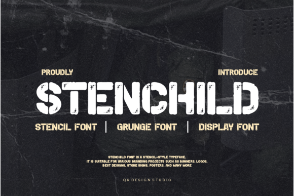 Stenchild: The Bold Display Font for Scroll-Stopping Marketing