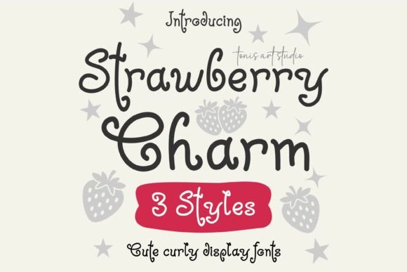 Strawberry Charm Font: Sweeten Your Brand Identity